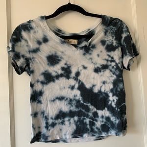 Tie-die Hollister top